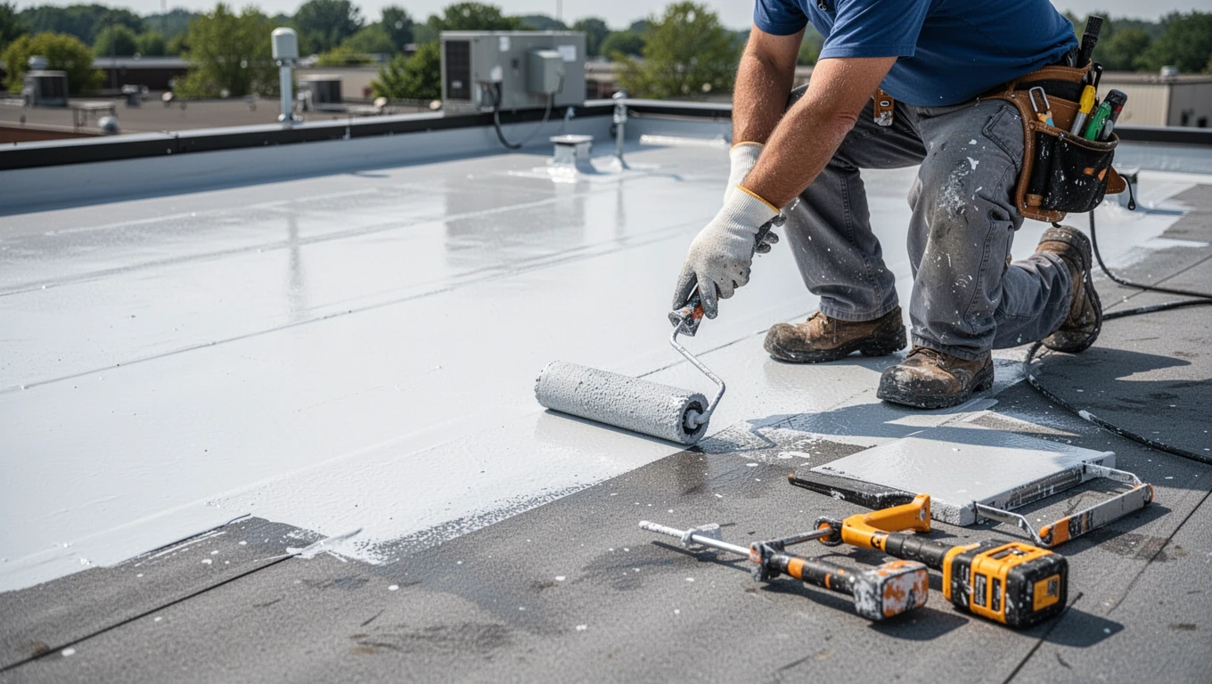 Flat Roof Coating